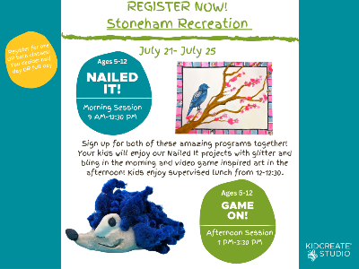 Stoneham: (FULL DAY) Nailed It: Glitter & Bling! & Game On! Stoneham: (FULL DAY) Nailed It: Glitter & Bling! & Game On!