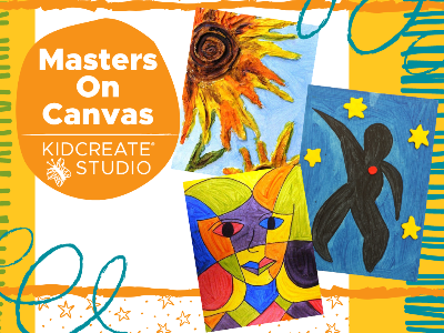 Masters on Canvas Weekly Class (5-12 Years)