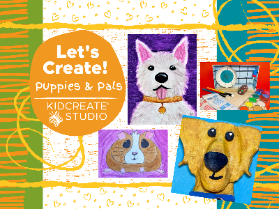 Let's Create!- Puppies & Pals - Summer Camp (4-10Y)