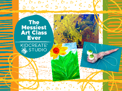 Kidcreate Studio - San Antonio. The Messiest Art Class Ever Weekly Class (7-12 Years)